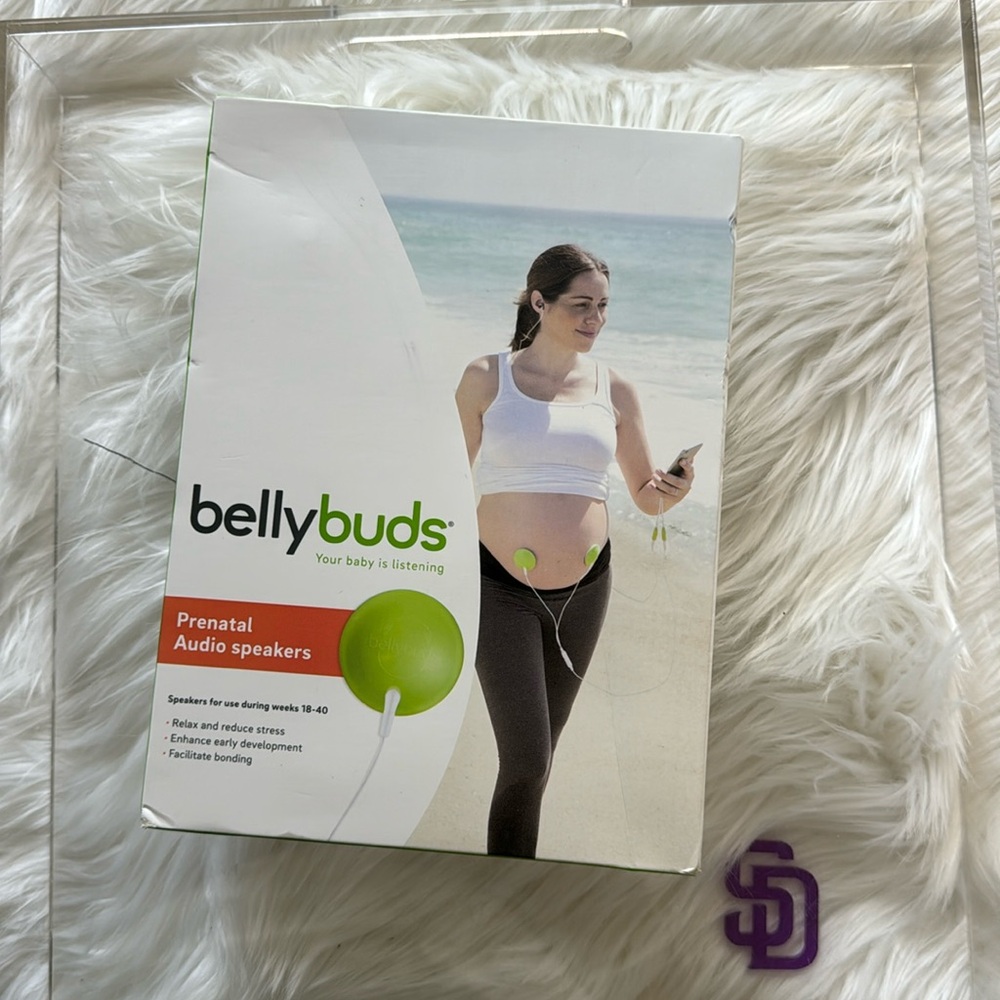 Wavhello baby bump belly buds maternity headphones